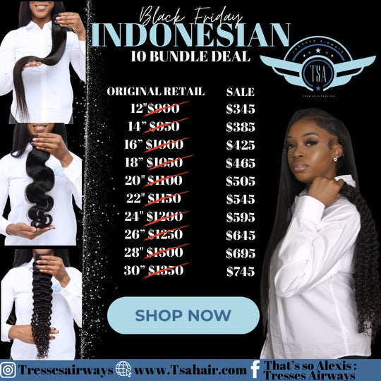 Raw Indonesian 10 Bundle Deal